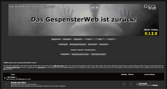 Desktop Screenshot of gespensterweb.de