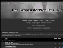 Tablet Screenshot of gespensterweb.de